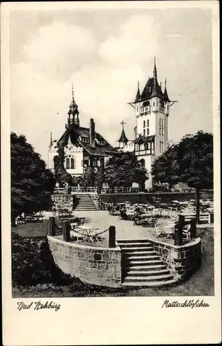 Ak Rehburg Loccum in Niedersachsen, Blick zum Matteschlösschen, K. Pengel