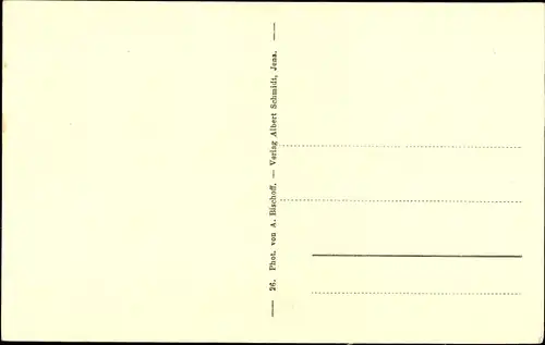 Ak Jena Thüringen, Blick auf den Johannisturm, auch Affenturm genannt