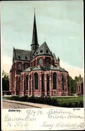 Ak Bad Doberan in Mecklenburg, Kirche