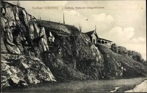 Ak Bad Segeberg, Kalkberg, Restaurant Bergschlösschen