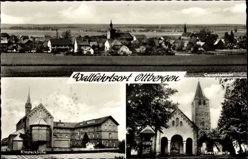 Ak Ottbergen Schellerten,Wallfahrtsort, Gesamtansicht, Klosterkirche, Kreuzkapelle
