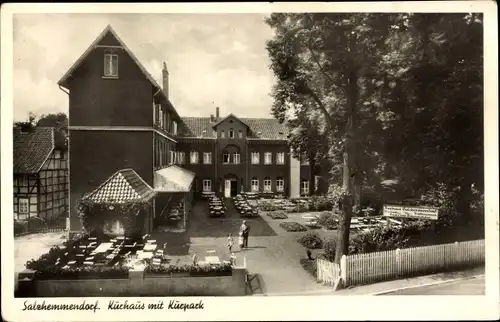 Ak Salzhemmendorf Niedersachsen, Kurhaus, Kurpark