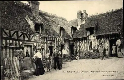 Ak Houlgate Calvados, Chaumière Normande, chemin de la vallée