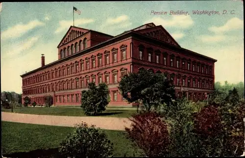 Ak Washington DC USA, Pension Building