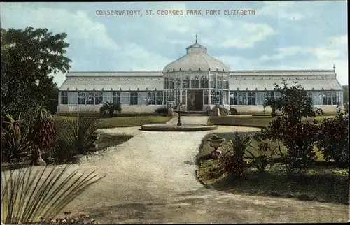 Ak Port Elizabeth Südafrika, Conservatory, St. Georges Park