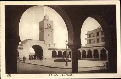 Ak Sfax Tunesien, Le Marché