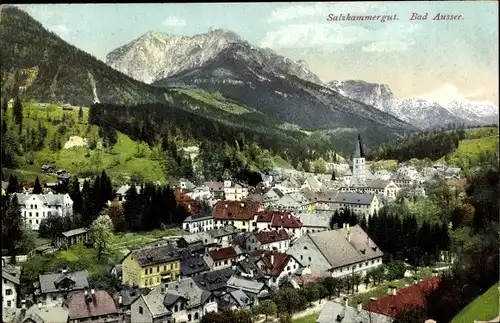 Ak Bad Aussee Steiermark, Gesamtansicht