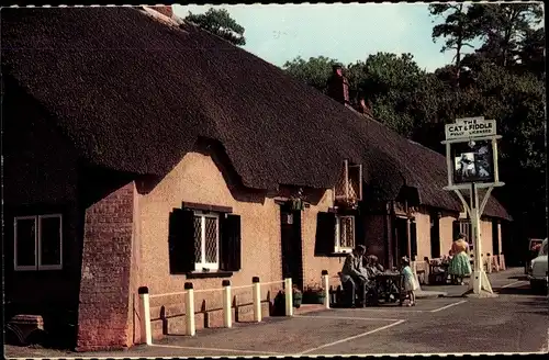 Ak Hinton Admiral Hinton Hampshire England, The Cat and Fiddle Inn, New Forest