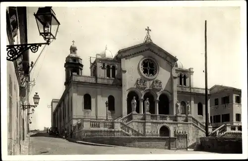 Ak Oran Algerien, Eglise Saint Louis