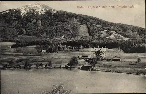 Ak Innsbruck Tirol, Patscherkofel, Hotel Lansersee, Panormablick