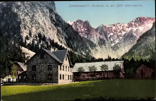 Ak Höll Steiermark, Schützenauers Gasthaus