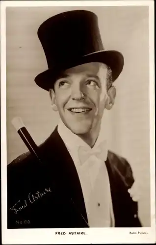 Ak Schauspieler Fred Astaire, Portrait