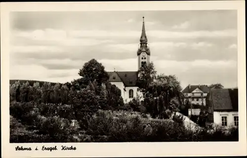 Ak Sehma Sehmatal im Erzgebirge, Kirche