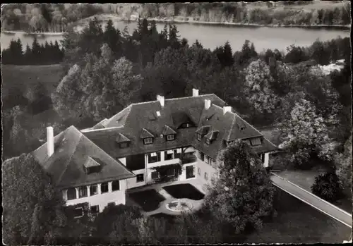 Ak Murnau am Staffelsee, Jugendkurheim, Vogelschau