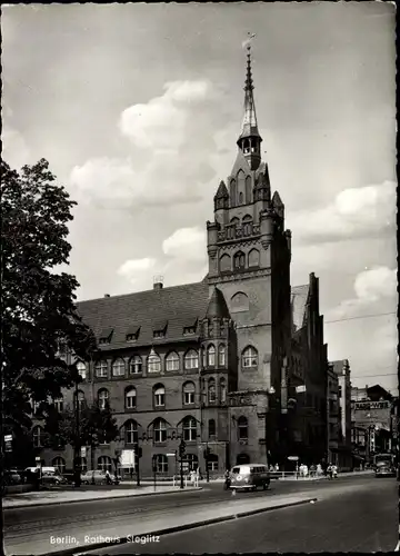 Ak Berlin Steglitz, Rathaus