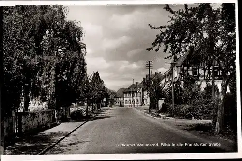 Ak Wallmerod im Westerwald, Frankfurter Straße