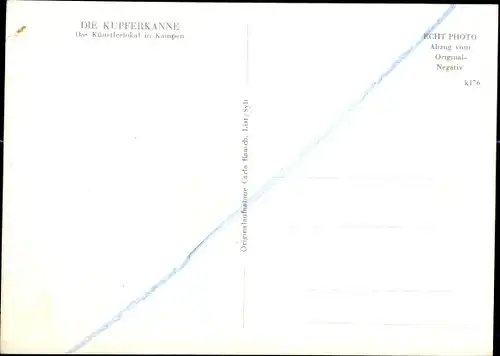 Ak Kampen auf Sylt, Künstlerlokal Die Kupferkanne
