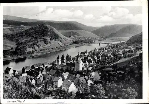 Ak Karden an der Mosel, Panorama