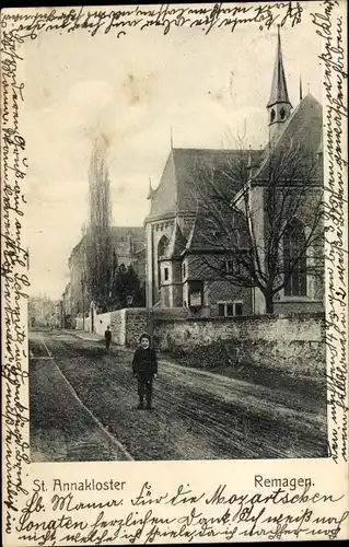 Ak Remagen am Rhein, St. Annakloster