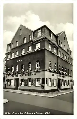 Ak Bendorf am Rhein, Hotel Zum roten Ochsen, Hauptstraße 63