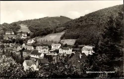 Ak Mühlenrahmede Altena im Märkischen Kreis Sauerland, Teilansicht