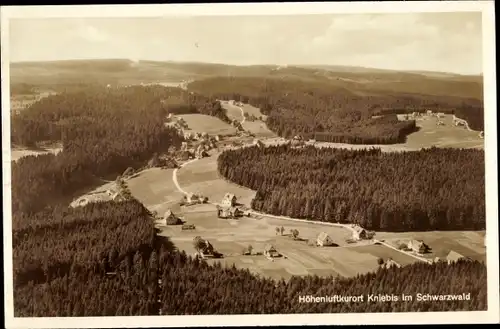 Ak Kniebis Freudenstadt im Nordschwarzwald, Panorama, Gasthaus zum Waldhorn