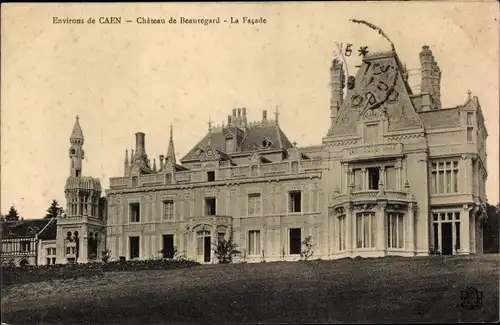 Ak Hérouville Calvados, Chateau de Beauregard