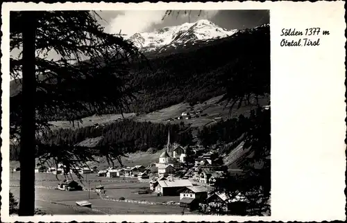 Ak Sölden in Tirol, Talblick