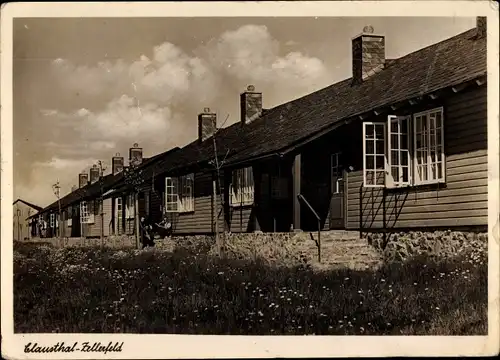 Ak Clausthal Zellerfeld im Oberharz, Munitionsfabrik Werk Tanne, Unterkünfte