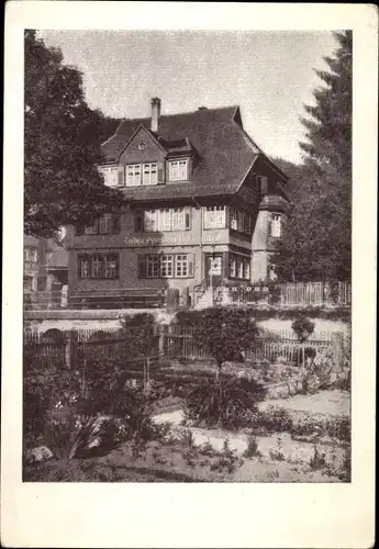 Ak Klosterreichenbach Baiersbronn im Schwarzwald, Café und Fremdenheim Böhringer