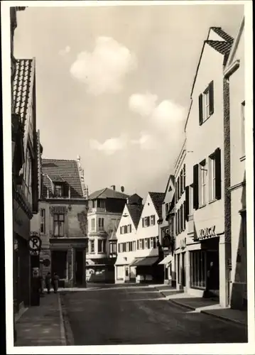 Ak Lübbecke in Westfalen, Lange Straße