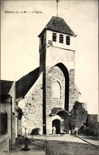 Ak Rebais Seine et Marne, L'Eglise