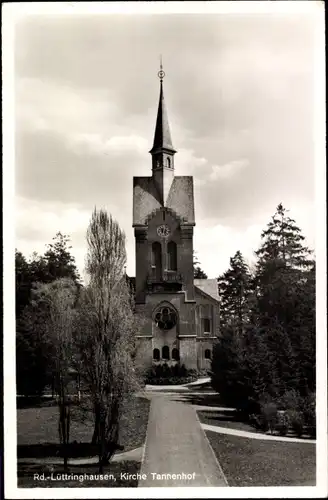 Ak Lüttringhausen Remscheid im Bergischen Land, Kirche Tannenhof