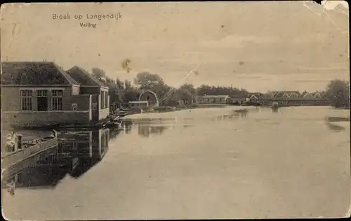 Ak Broek op Langedijk Nordholland Niederlande, Vailing