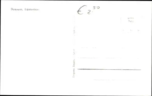 Ak Bussum Nordholland Niederlande, Lijsterlaan