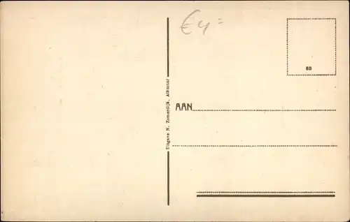 Ak Koedijk Nordholland Niederlande, Flusspartie, Segelboot