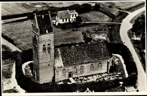 Ak Goutum Friesland Niederlande, Ned. Herv. Kerk