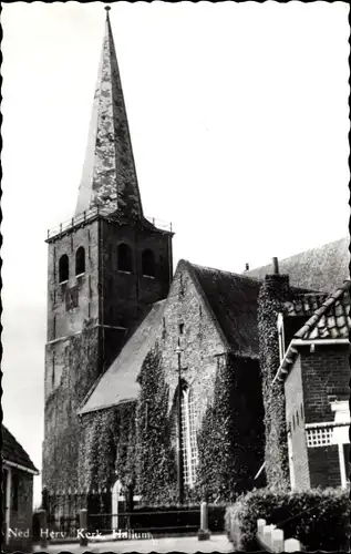 Ak Hallum Friesland Niederlande, Ned. Herv. Kerk