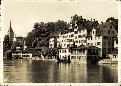 Ak Zürich Stadt Schweiz, Schipfe