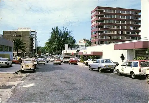 Ak Libreville Gabun, Rue du Maranis de Compiegne