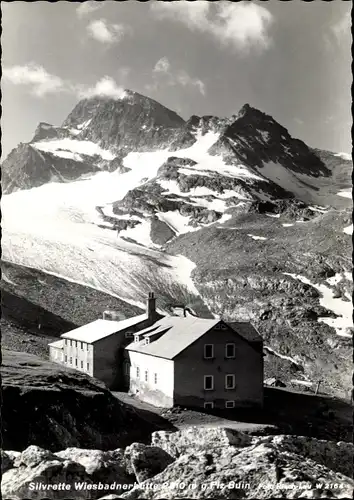 Ak Partenen Gaschurn in Vorarlberg, Silvretta, Wiesbadener Hütte, Piz Buin