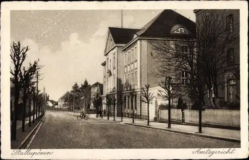 Ak Nesterow Stallupönen Ostpreußen, Amtsgericht