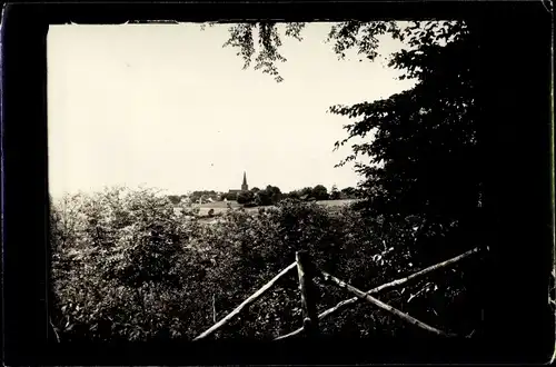 Foto Bergen auf der Insel Rügen, Blick auf den Ort