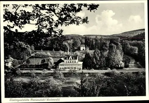 Ak Streithausen im Westerwald, Abtei Marienstatt, Klostergaststätte