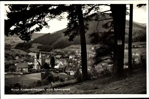 Ak Klosterreichenbach Baiersbronn im Schwarzwald, Panorama