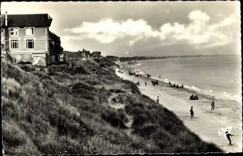 Ak Le Home sur Mer Calvados, La Plage a Maree haute