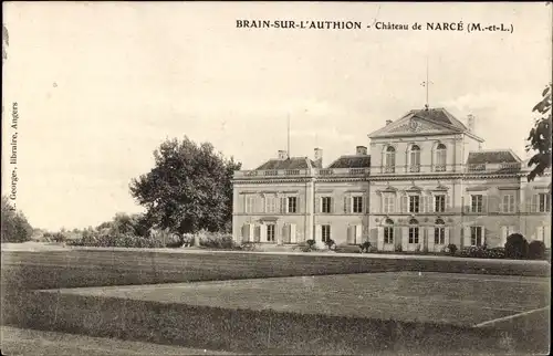 Ak Brain sur l'Authion Loire Authion Maine et Loire, Chateau de Narcé