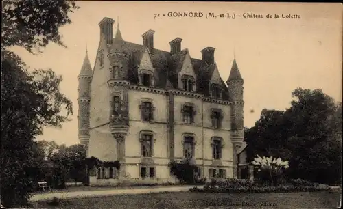 Ak Gonnord Maine-et-Loire, Chateau de la Colette