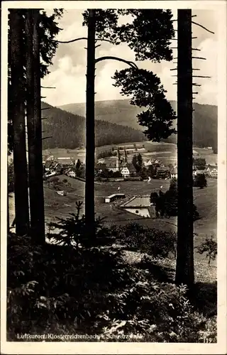 Ak Klosterreichenbach Baiersbronn im Schwarzwald, Panorama, Kloster