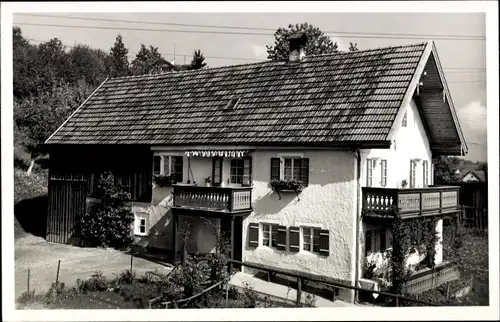 Foto Ak Bad Kohlgrub in Oberbayern, Pension